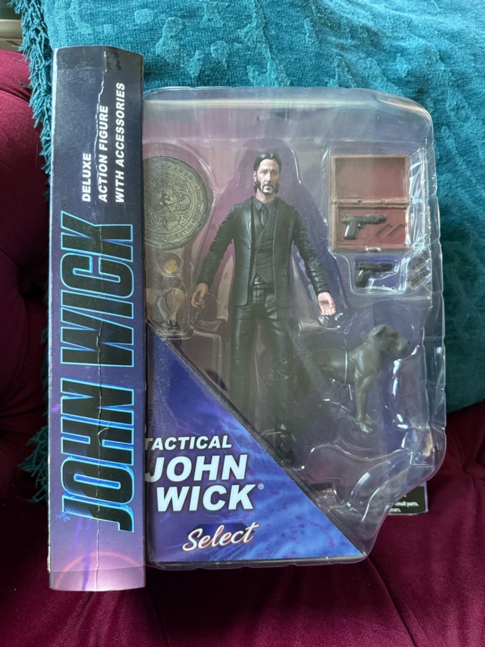 John Wick - Movie Select 8 Inch Action Figure - John Wick Black Suit 8”